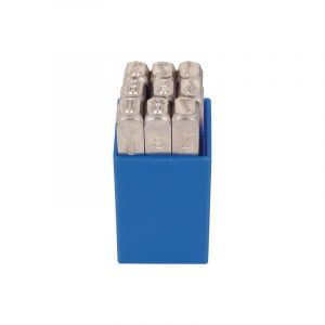 Jeu de chiffres à frapper 330 kukko 1 pièce(s) jeu chiffres frapper 330 9 pièces chiffres 0-9 h police 12mm - kukko