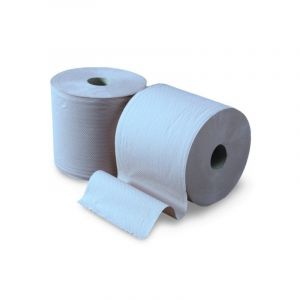 Bobines &agrave; d&eacute;vidage central 450 formats bleu rouleau pour distributeur 450 bobines d'essuyage ouate 450 formats 20 x 24 cm - bleu 1 pack(s) de 6 bobine