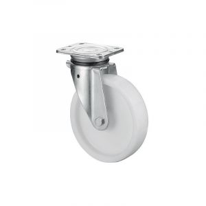 Roulette pivotante pour charge lourde b10 bs rollen 1 pièce(s) roulette piv charge lourde b10 ø roue 125mm cap 600kg - bs rollen