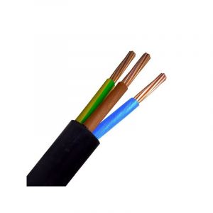 Câble d'installation u1000 r2v 1 couronne(s) de 25 mètre(s) linéaire câble u1000 r2v 3g 6mm2 noir non multiconducteur rigide 3 6 mm² - cofalog