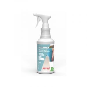 D&eacute;sinfectant mains et surfaces alcobaex vg 1 litre(s) spray d&eacute;sinfectant 1 spray(s) de 1 litre(s) d&eacute;sinfectant mains et surfaces alcobaex vg sans - pl