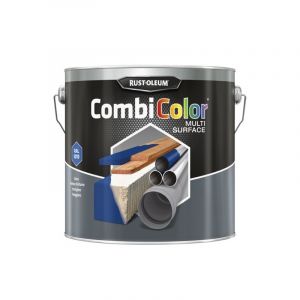 Peinture tous matériaux 2 en 1 combicolor® multisurfaces combicolor multisurfaces brillant bleu gentiane ral 5010 supports neufs ou sains brosse/roule