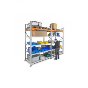 Rayonnage lourd epsirack hybride 1 kit(s) epsirack h.3000 x l.1825 mm 683 kg / niv élément départ - manorga