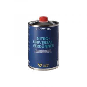 Diluant universel à la nitroglycérine 1 l 1 carton(s) de 12 pièce(s) diluant universel à la nitroglycérine 1 l - tecwerk