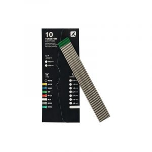 Lot électrode en tungstène vp tigzone 1 carton(s) de 10 pièce(s) électrode en tungstène vp d. 3,2 mm longueur 175 mm - tigzone