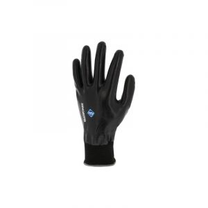 Gants polyester tout enduit nitrile agressions mécaniques 11 oui nitrile, polyamide 1 paire(s) gants polyester tout enduit nitrile noir t11 cavalier -
