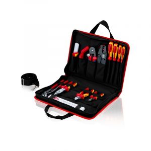 Trousse d'outils " compacte " pour &eacute;lectricien 1 trousse(s) de 14 pi&egrave;ce(s) trousse d'outils " compacte " pour &eacute;lectricien trousse 14 - knipex werk