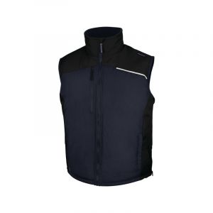 Gilet doublé fidji 3 gilet entre 4 et 6 s 500 - 600 g polyester 1 pièce(s) gilet doublé fidji 3 marine/noir ts bleu marine / noir bleu , noir - delta
