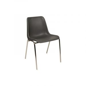 Lot chaise gerbable bmv 1 carton(s) de 4 pièce(s) chaise gerbable anthracite - bmv
