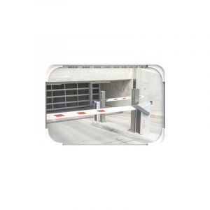Miroir de circulation dancop 1 pièce(s) miroir de circulation h400xl600 mm plastique, blanc - dancop