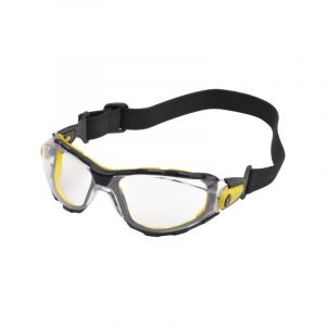 Lunettes pacaya lunettes pacaya strap avec bandeau incolore protection uv, anti-rayures, anti-buée, anti-statique, anti-projections chimiques, sans tr