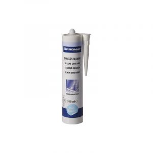 Lot silicone sanitaire promat chemicals 1 carton(s) de 15 pièce(s) silicone sanitaire blanc - promat chemicals