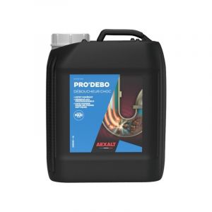 D&eacute;boucheur choc pro'debo 1 bidon(s) de 5 litre(s) 5 litre(s) d&eacute;boucheur canalisation d&eacute;boucheur choc pro'debo - pluho aexalt