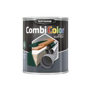 Peinture tous matériaux 2 en 1 combicolor® multisurfaces combicolor multisurfaces brillant vert mousse ral 6005 supports neufs ou sains brosse/rouleau