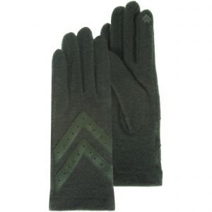 Isotoner - Gants Femme tactile laine Sapin