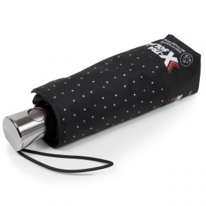 Isotoner - Parapluie X-TRA SOLIDE ALPHA 23 cm Pois Mini