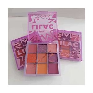 Palette Lilas Pastels ombres à paupières tons violet D'donna