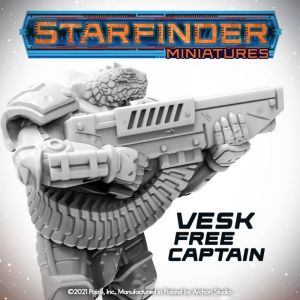 Jeu de plateau Starfinder - Vesk Free Captain  - Légion Distribution Jeu de plateau et accessoires  - PSF0022