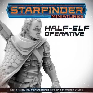 Jeu de plateau Starfinder - Half-Elf Operative  - Légion Distribution Jeu de plateau et accessoires  - PSF0002