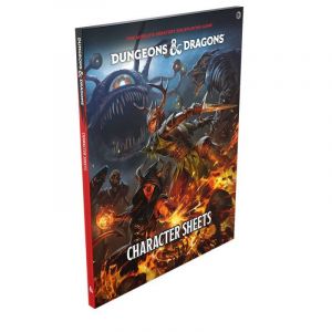 Dungeons & Dragons RPG Fiches de personnage 2024 *ANGLAIS*  - Wizards of the Coast Jeu de rôle  - WOTCD38980000
