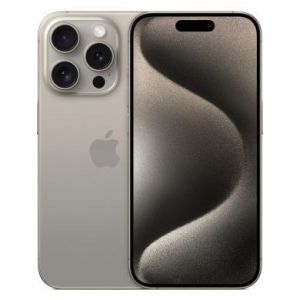 Apple iPhone 15 Pro 128Go Titane naturel - neuf - extras