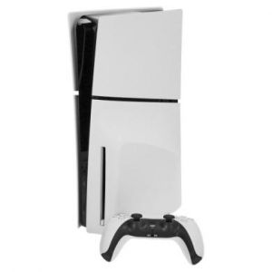Sony PlayStation 5 Slim - Disk Edition - 825Go blanc - tr&egrave;s bon &eacute;tat - extras