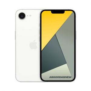 Apple iPhone 16e 128Go blanc - tr&egrave;s bon &eacute;tat - extras