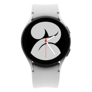 Samsung Galaxy Watch 4 40mm argent (SM-R860) - bon état - extras