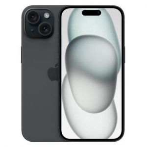 Apple iPhone 15 256Go noir - comme neuf - extras