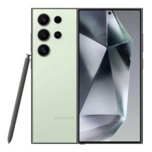 Samsung Galaxy S24 Ultra 256Go titanium green - tr&egrave;s bon &eacute;tat - extras