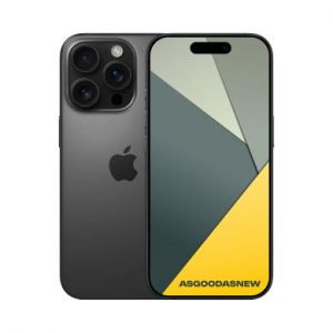 Apple iPhone 16 Pro 128Go titane noir - neuf - extras