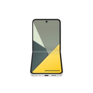 Samsung Galaxy Z Flip7 FE 128 Go blanc - neuf - extras
