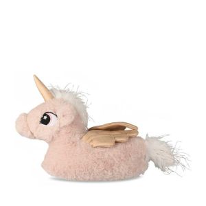 Chaussons peluche licorne ROSE MERRY SCOTT