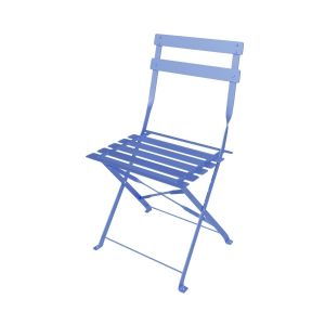 Chaise de Balcon Pliante Bleu Bistrot HYBA