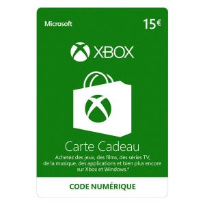 Carte cadeau Xbox 15€ MICROSOFT