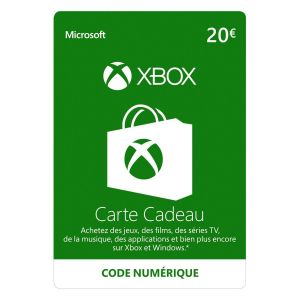Carte cadeau Xbox 20€ MICROSOFT