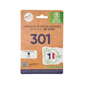 Cartouche d'encre compatible noir 301 JETLINE