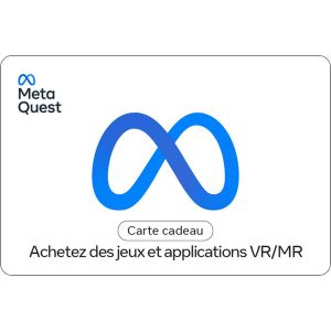 Carte cadeau 25€ META QUEST