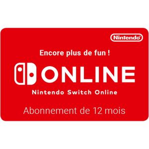 Carte Switch Online 12 mois NINTENDO