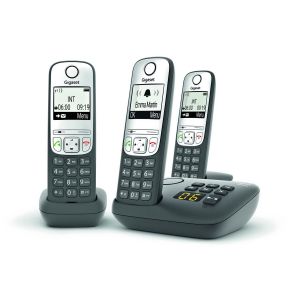 Téléphone sans fil avec répondeur A635A Trio - Anthracite GIGASET