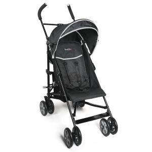 Poussette canne gris/noir multipositions TROTTINE 55