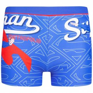 Superman DC Comics Garçon Boxer de bain ET1856-bleu