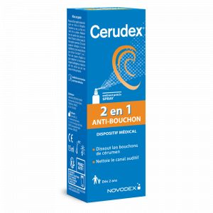 Cerudex 2 En 1 Anti-Bouchon Spray 15ml