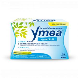 M&eacute;nopause Bouff&eacute;es de Chaleur et Ventre Plat 64 G&eacute;lules