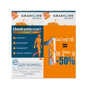 Granions Chondrosteo®+ Fort 120 comprimés x2