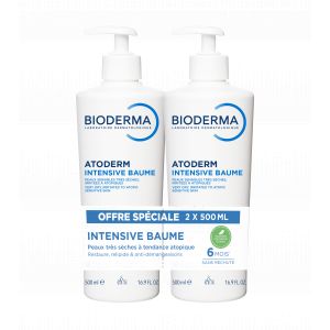 Bioderma Atoderm Intensive Baume 2 X 500ml