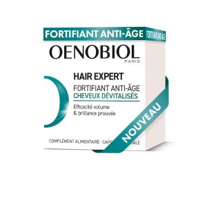Oenobiol Hair Expert Fortifiant Anti-Âge Cheveux Dévitalisés 30 Capsules