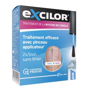 Excilor Traitement de la Mycose de l'Ongle Solution 3,3ml