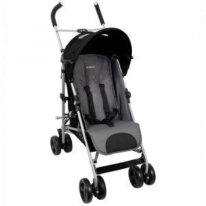 Poussette canne multiposition NIAGARA Gris noir