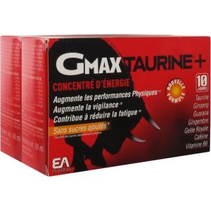 Lot De 2 X 30 ampoulesgmax&reg; Taurine